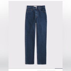 NWT- Abercrombie ultra high-rise 90s straight jean. Size 28 regular